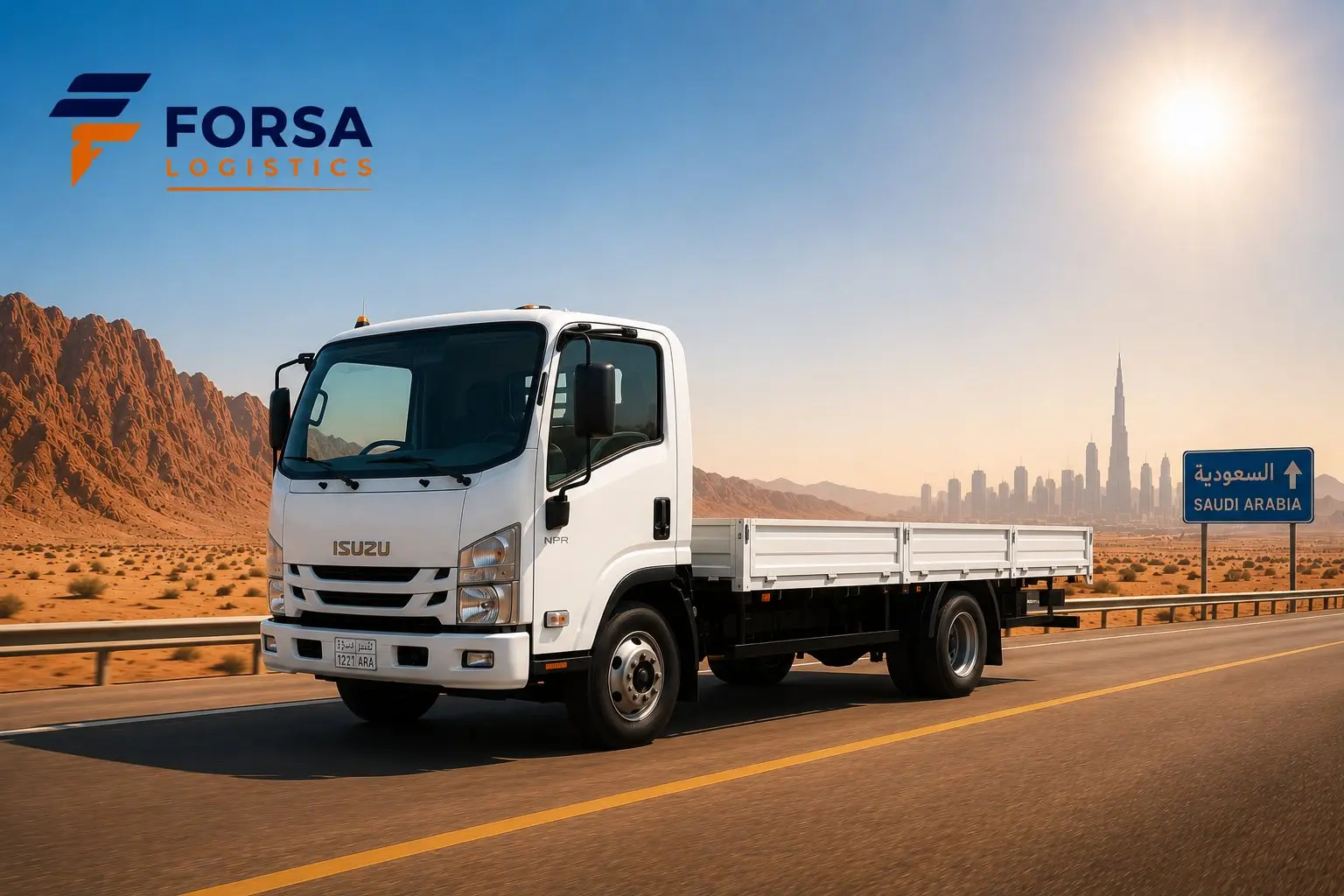 Dyna 6M — Open-bed 6-meter truck for medium loads, construction supplies and regional distribution.